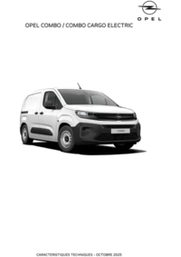 Prospectus Distributeur OPEL GENERALE AUTOMOBILE TOULOUSAINE TOULOUSE : Opel Combo Cargo
