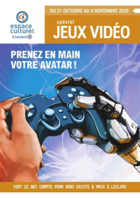 Prospectus Espace culturel E.Leclerc IFS : E.Leclerc Espace Culturel GUIDE JEU VIDEO