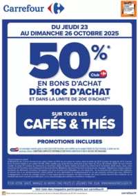 Prospectus Carrefour city PARIS 42 avenue de la Motte Picquet : OPÉRATION BONS D’ACHAT