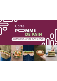 Prospectus Pomme de Pain Montreuil : AUTOMNE-HIVER 2025-2026