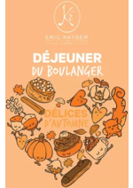 Prospectus Eric Kayser : DELICES D'AUTOMNE