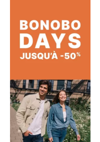 Prospectus Bonobo Biscarrosse : Bonobo days Jusqu'à -50%
