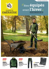 Prospectus Espace emeraude SERQUEUX : Equipez-vous pour l’hiver