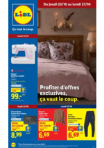 Prospectus Lidl : Profiter d'offres exclusives, ça vaut le coup