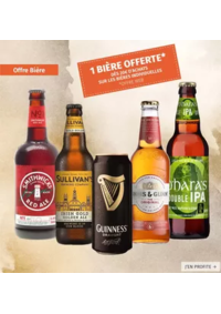 Prospectus Comptoir irlandais Paris 11e : Découvrez notre offre exclusive sur les bières : pour 20€ de bières achetées, recevez une bière offe