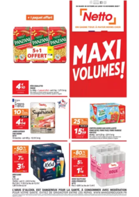 Prospectus Netto Courpière : Maxi volumes