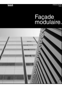 Prospectus Porcelanosa AUBAGNE : Façade modulaire