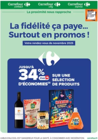 Prospectus Carrefour Contact Rians : LA FIDÉLITÉ ÇA PAYE...SURTOUT EN PROMOS !