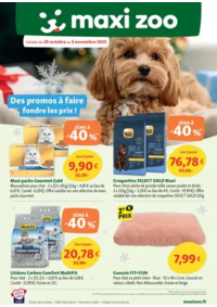 Prospectus Maxi zoo Villeparisis : Des promos à faire fondre les prix !