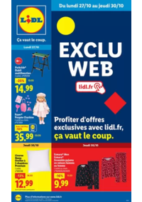 Prospectus Lidl CAUSSADE : Profiter d'offres exclusives avec lidl.fr, ça vaut le coup