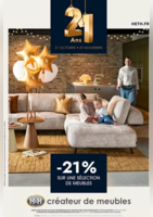 -21 % SUR UNE SÉLECTION DE MEUBLES - H&H