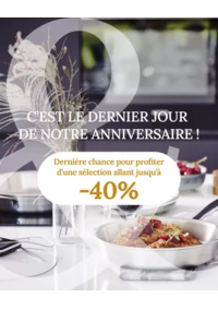 Prospectus AMBIANCE & STYLES Avranches : Nos offres anniversaire se terminent aujourd’hui en magasin et demain sur notre site !