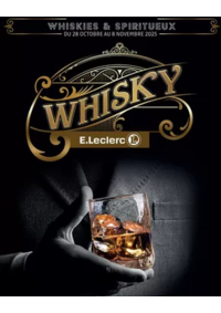 Prospectus E.Leclerc LE BLANC : FOIRE AUX WHISKIES