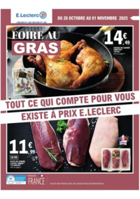 Prospectus E.Leclerc FREYMING MERLEBACH : FOIRE AU GRAS