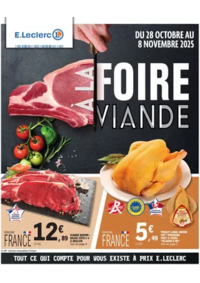 Prospectus E.Leclerc BERGERAC 101 avenue Pasteur : FOIRE A LA VIANDE 2