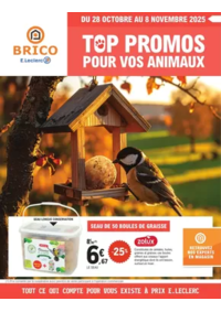 Prospectus Brico E.Leclerc ANDREZIEUX-BOUTHEON : Trafic Animalerie 9