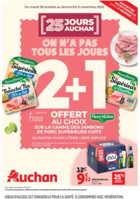 Prospectus Auchan Semécourt Metz : C'est parti pour les 25 JOURS AUCHAN