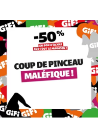 Prospectus Gifi RIBERAC : Le secret d’un look d’Halloween réussi ? Un make-up qui fait frissonner !
