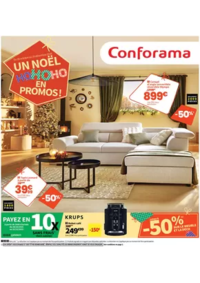 Prospectus Conforama CHASSENEUIL DU POITOU : Un Noël HoHoHo en promos !
