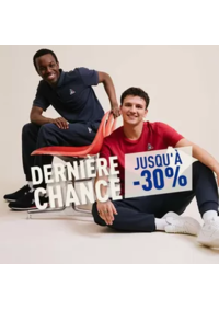 Prospectus Le Coq Sportif PARIS : DERNIÈRE CHANCE