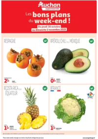 Prospectus Auchan Supermarché Launaguet : Les bons plans du week-end dans votre super !