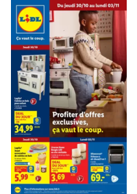 Prospectus Lidl SAINT QUAY PERROS : Profiter d'offres exclusives, ça vaut le coup