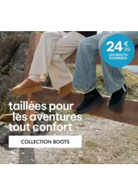 Prospectus Gemo MARSAC SUR L'ISLE : Bottines et boots pour femme du 35 au 41