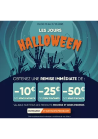 Prospectus Pacific Pêche POITIERS - ST BENOIT : C'est les jours HALLOWEEN