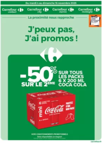 Prospectus Carrefour Express Tours Maginot : J'PEUX PAS J'AI PROMOS DU 4 AU 16 NOVEMBRE !