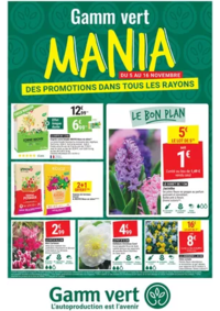 Prospectus Gamm vert AURILLAC : MANIA DES PROMOTIONS DANS TOUS LES RAYONS