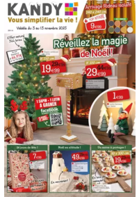 Prospectus KANDY CHAUNY : Réveillez la magie de Noël