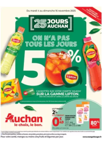 Prospectus Auchan DARDILLY : 25 JOURS AUCHAN, ça continue !