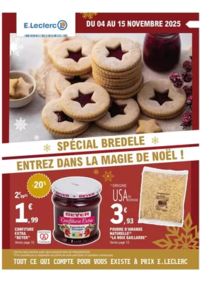 Prospectus E.Leclerc MONTBELIARD : ALSACE CHOUCROUTE 3 - BREDELE