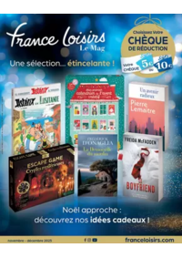 Prospectus France loisirs Avignon : Novembre - Décembre 2025