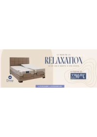 Prospectus Place de la literie POLIGNAC : Le mois de la relaxation