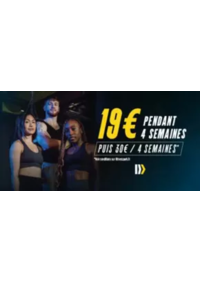 Prospectus Fitness park Charleville Mézières - La Francheville : Nos abonnements sont solides Et à 19€ les 4 premières semaines