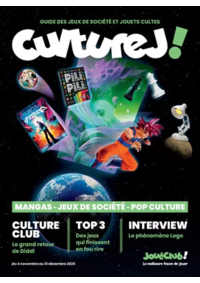Prospectus JouéClub ST-GERVAIS-LA-FORET : Culturej !
