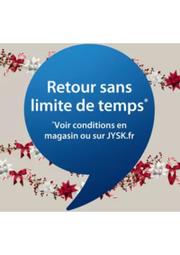 Prospectus Jysk SAINT-AMAND-LES-EAUX : Offres exceptionnelles de Noël