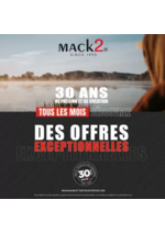 Prospectus Pacific Pêche : Ce mois-ci découvrez une NOUVELLE sélection de produits de la marque Mack2 à un prix EXCEPTIONNEL !