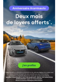 Prospectus Aramis Bordeaux - Le Haillan : Deux mois de loyers offerts