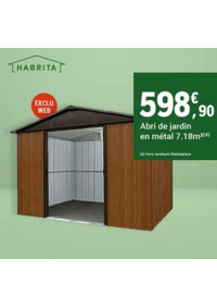 Prospectus Jardi E.Leclerc LE NEUBOURG : Abri de jardin : l'indispensable de l’hiver