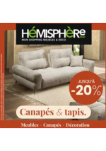 Jusqu'au 22 novembre, profitez d'une sélection de canapés et tapis jusqu'à -20% Promos et remises : Jusqu'au 22 novembre, profitez d'une sélection de canapés et tapis jusqu'à -20%