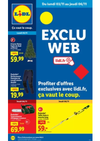 Prospectus Lidl LES LILAS : Profiter d'offres exclusives avec lidl.fr, ça vaut le coup.