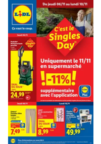 Prospectus Lidl FOSSES : C’est le Singles Day