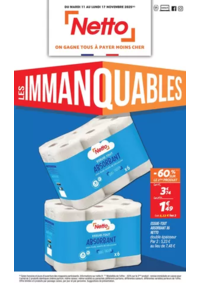 Prospectus Netto Cestas : Les Immanquables