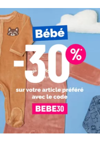 Prospectus La Halle AGEN 631 AVENUE DU DOCTEUR BRU - FACE UPSA : -30% sur votre article préféré sur tout le rayon bébé, on en connaît qui vont craquer...