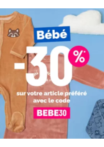 Prospectus La Halle : -30% sur votre article préféré sur tout le rayon bébé, on en connaît qui vont craquer...