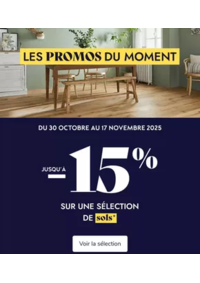 Prospectus Saint Maclou École-Valentin : Promos revêtement de sols