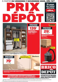 Prospectus Brico Dépôt BAILLEUL : PRIX DÉPOT