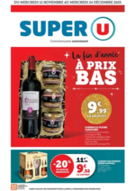 Prospectus Super U : Spécial Cadeaux Déco de Noël